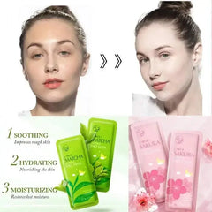 5Pcs Moisturizing Facial Mask Hydrating Skin Care |Sleep, Mud, Hydrati