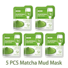 5Pcs Moisturizing Facial Mask Hydrating Skin Care |Sleep, Mud, Hydrati