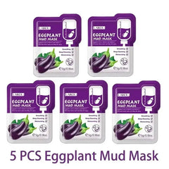 5Pcs Moisturizing Facial Mask Hydrating Skin Care |Sleep, Mud, Hydrati