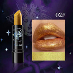 6-Color Glitter Lipstick: Long-Lasting Waterproof Diamond Metallic Shi