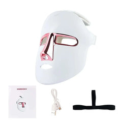 7-Color LED Light Therapy Mask – Rechargeable, Wireless Skin Care Tool