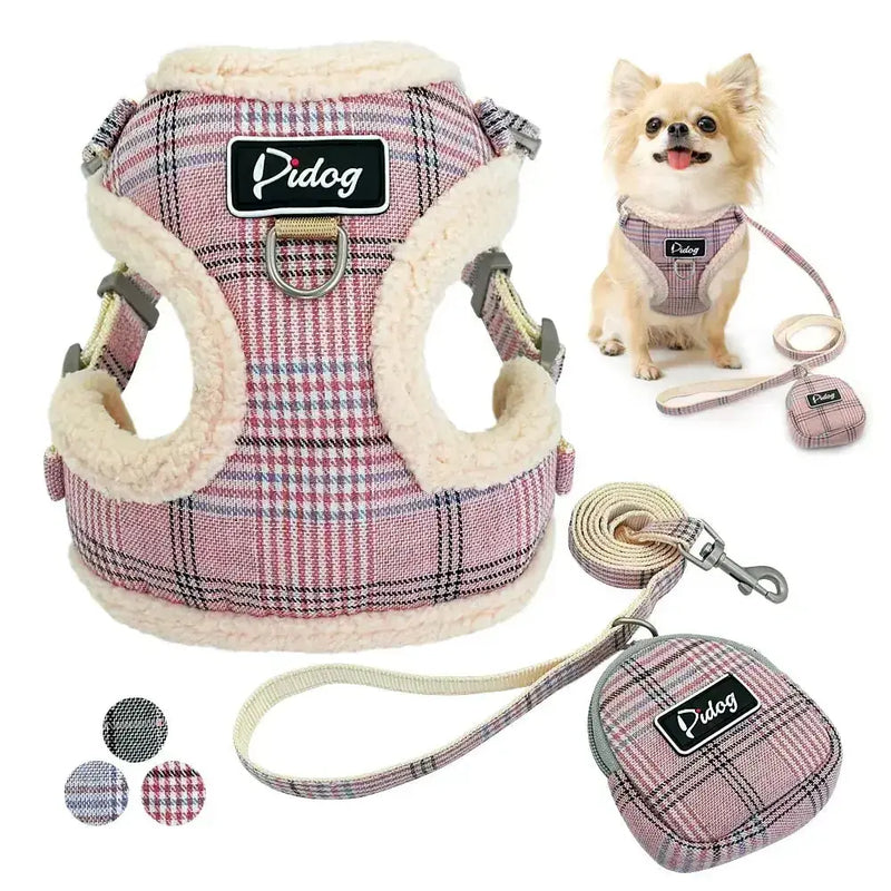 Adjustable Soft Harness Set For Pets BargainBuzz.com