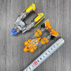 Original Star Wars Podracers Anakin Skywalker Motorized Starship Fighter Racing Model Doll Toys Collect Ornaments Kids Gifts