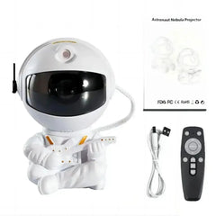 Astronaut Galaxy Star Projector – LED Night Light & Room Decor