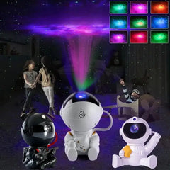 Astronaut Galaxy Star Projector – LED Night Light & Room Decor