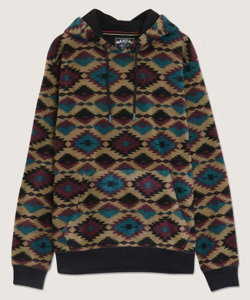 Aztec Diamond Print Hoodie BargainBuzz.com