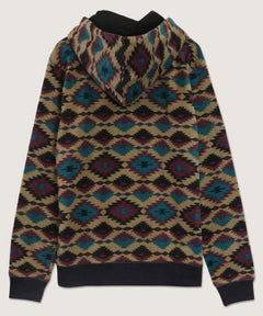 Aztec Diamond Print Hoodie Bargain Buzz