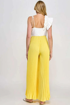 Cami Asymmetrical Ruffle Detail Pleated Bottom Jumpsuit Bargain Buzz