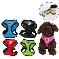 Cat Dog Pet Harness Adjustable Control Vest Dogs Reflective S M L XL Leash Bargain Buzz