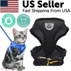 Cat Dog Pet Harness Adjustable Control Vest Dogs Reflective S M L XL Leash Bargain Buzz