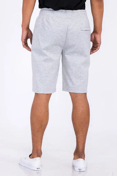 Cotton Blend Lounge Sweat Shorts with Zipper Pockets ccwholesaleclothing