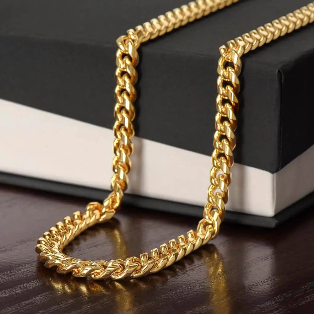 Crafted for Champions: Elevate Their Look with Our Stunning Cuban Link