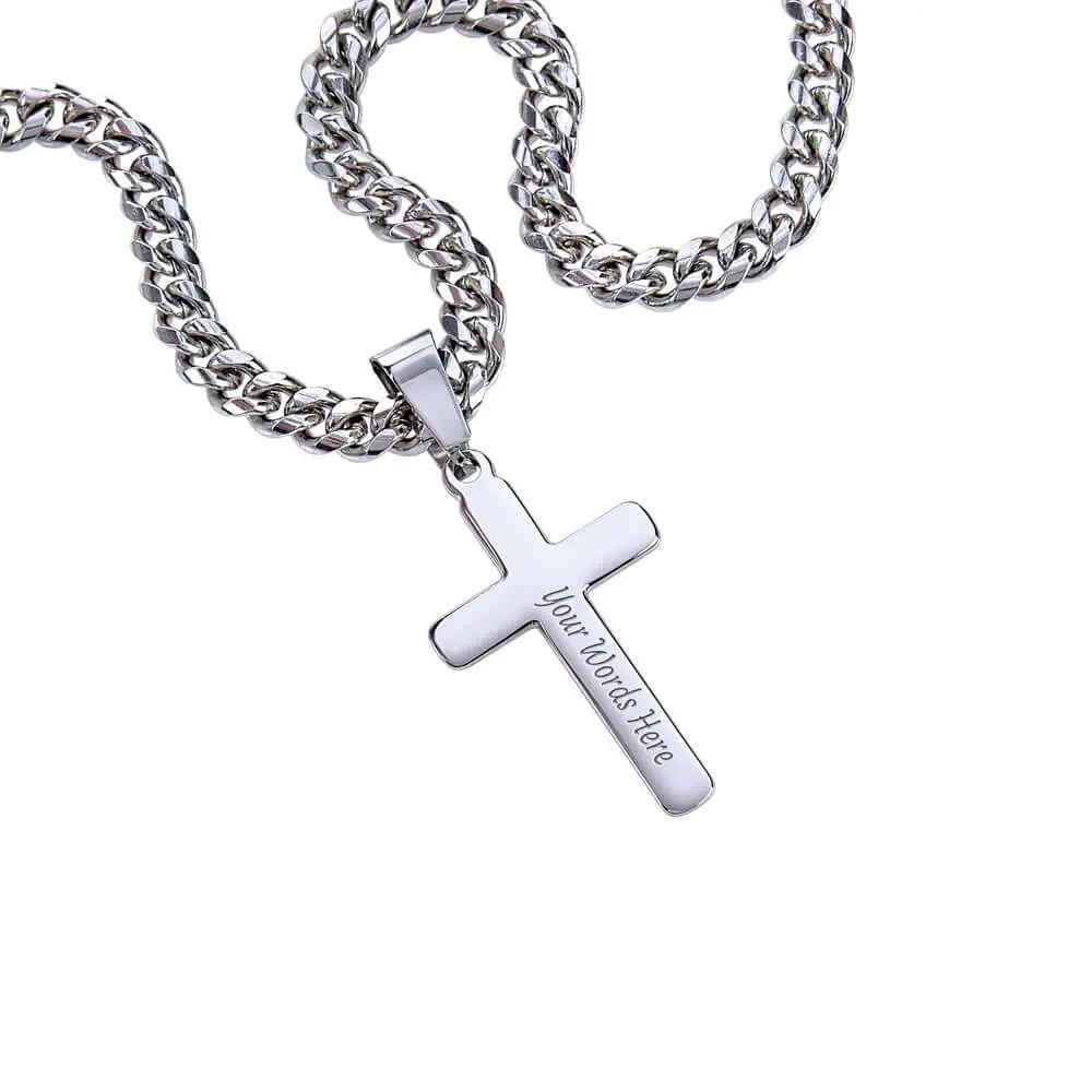 A Gift of Faith, Class, and Strength: The Cuban Link Chain with Cross 