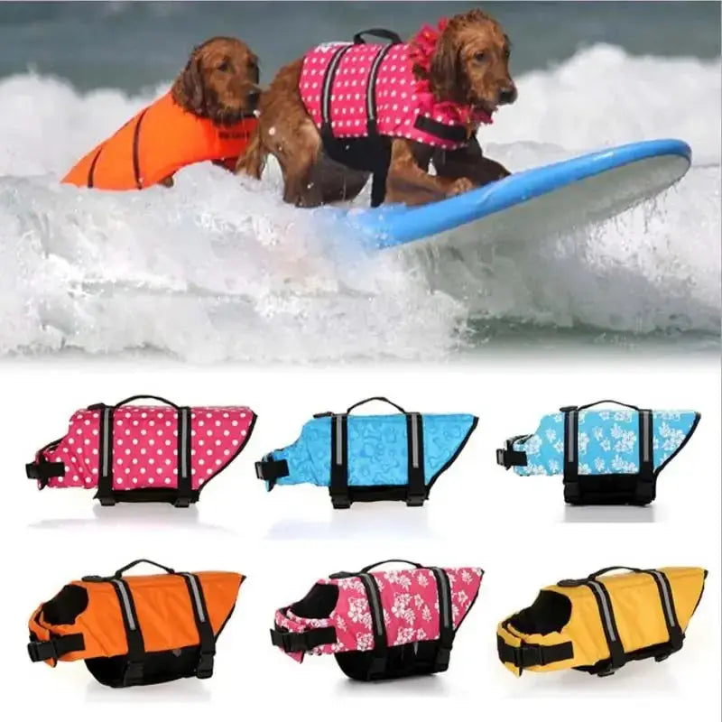 Cute & Colorful Premium Dog Life Vests BargainBuzz.com