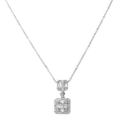 Double Square Necklace Bargain Buzz