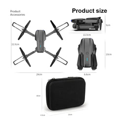 Drones Quadcopter 5G 4K GPS Drone X Pro with HD Dual Camera WiFi FPV Foldable RC Bargain Buzz