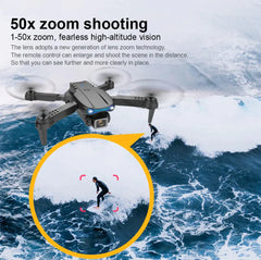 Drones Quadcopter 5G 4K GPS Drone X Pro with HD Dual Camera WiFi FPV Foldable RC Bargain Buzz