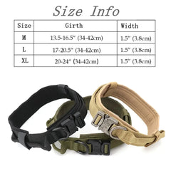 Elevate Your Dog's Style and Safety with Our Tactical Dog Collar Bargain Buzz