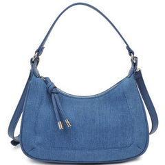 Fashion Denim Texture Shoulder Crossbody Bag Bargain Buzz