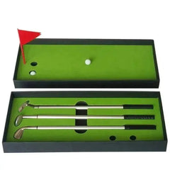 Golf Ball Pen Gift Set With Flag Ballpoint Bargain Buzz