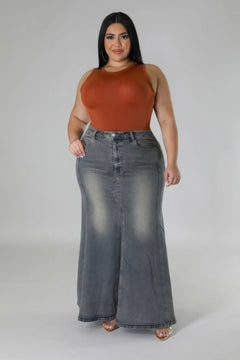 High-waisted Stretch Skirt