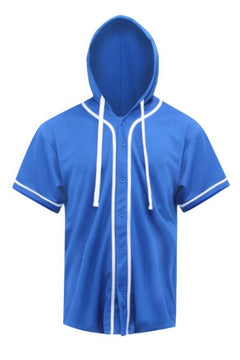 Hooded Baseball Jersey ccwholesaleclothing