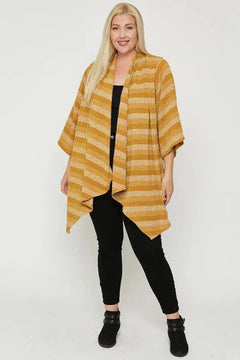 Kimono Style Striped Cardigan Bargain Buzz