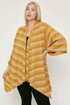 Kimono Style Striped Cardigan Bargain Buzz