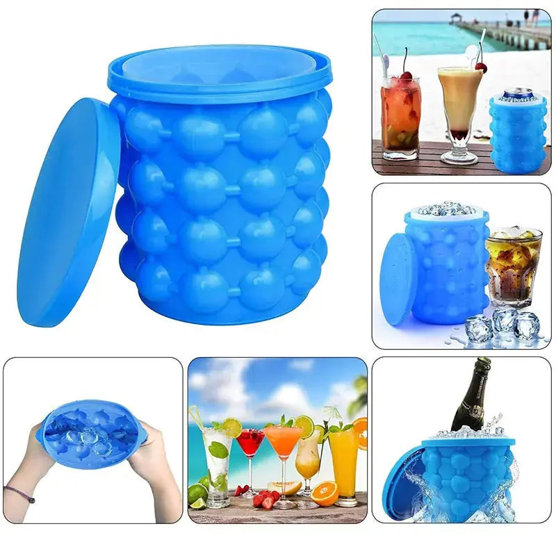 Large Silicone Wine Ice Bucket Bargain Buzz