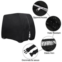 Waterproof Golf Cart Cover | EZ GO Club Car ZENDROP