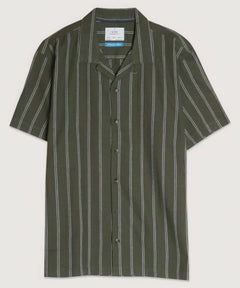 Men's Stripe camp shirt