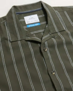 Men's Stripe camp shirt