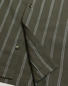 Men's Stripe camp shirt