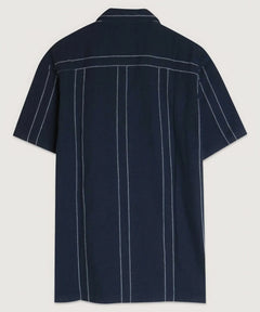 Men's Stripe camp shirt