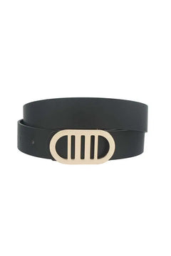 Modern Gridded Oval Standard Belt ccwholesaleclothing