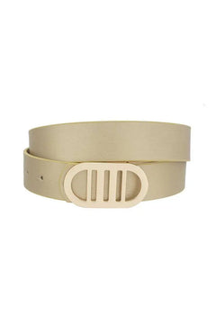 Modern Gridded Oval Standard Belt ccwholesaleclothing