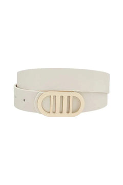 Modern Gridded Oval Standard Belt ccwholesaleclothing