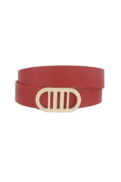 Modern Gridded Oval Standard Belt ccwholesaleclothing