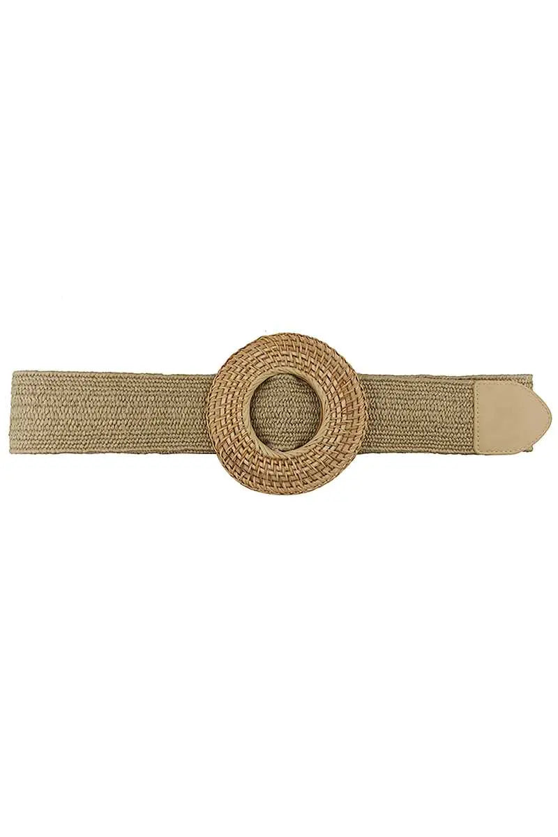 Modern Straw Round Belt ccwholesaleclothing