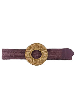 Modern Straw Round Belt ccwholesaleclothing