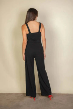 Notched neck cami jumpsuit Bargain Buzz