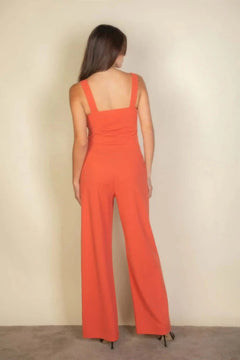 Notched neck cami jumpsuit Bargain Buzz