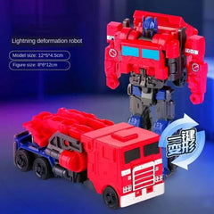 One-Step Transformation Toy Robot Car: Action Figure Model