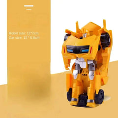 One-Step Transformation Toy Robot Car: Action Figure Model