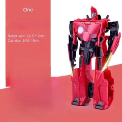 One-Step Transformation Toy Robot Car: Action Figure Model