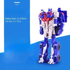 One-Step Transformation Toy Robot Car: Action Figure Model