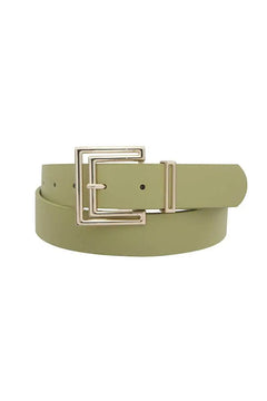 Outline Cutout Square Buckle Belt ccwholesaleclothing