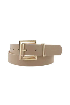 Outline Cutout Square Buckle Belt ccwholesaleclothing