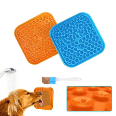 Peanut Butter Lick Pad For Pets: Slow Feeding Mat Bargain Buzz