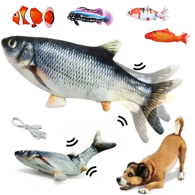 Pets Interactive Electronic Floppy Fish Toys Bargain Buzz